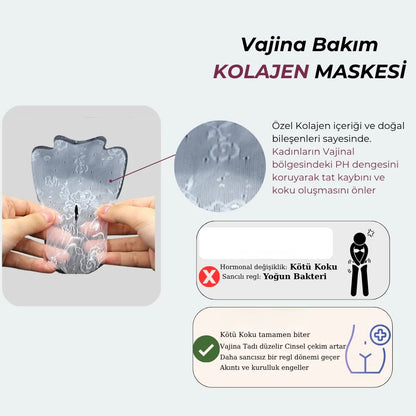 Vajina kokusu, akıntı, kurulukla karşıtı kolajen
