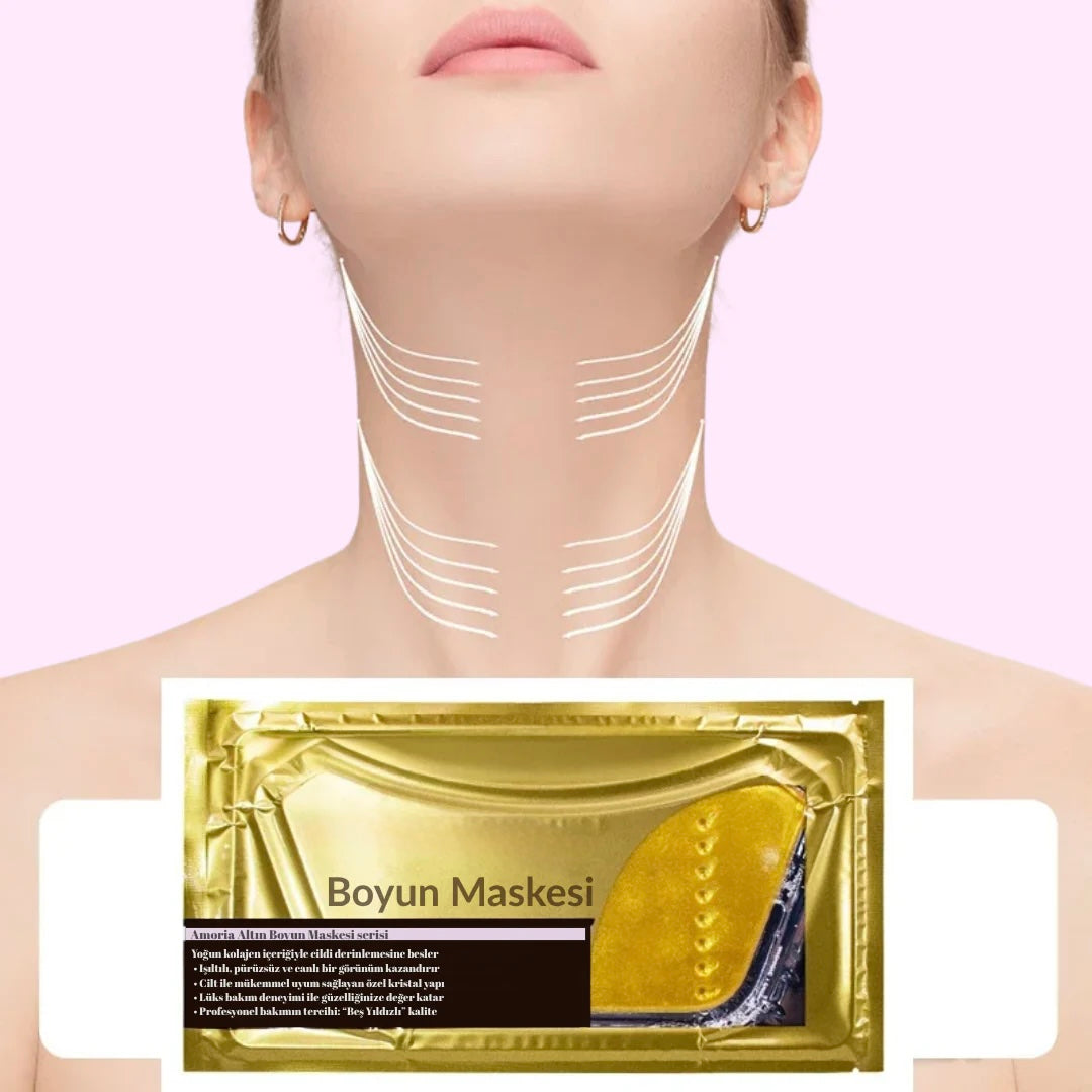 Gold Boyun Kolajen Maskesi